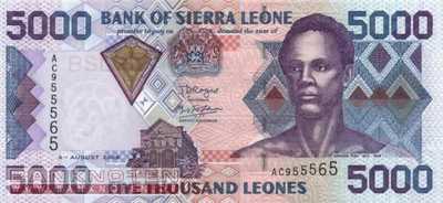 Sierra Leone - 5.000  Leones (#027c_UNC)