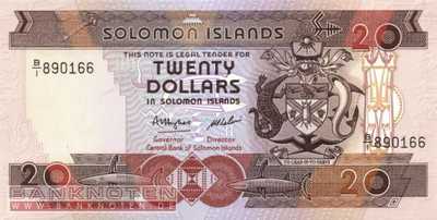 Salomonen - 20  Dollars (#016a_UNC)
