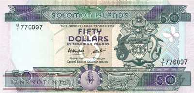 Solomon Islands - 50  Dollars (#017a_UNC)