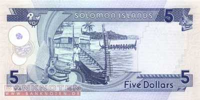 Salomonen - 5 Dollars (#019_UNC)