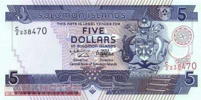 Salomonen - 5 Dollars (#019_UNC)