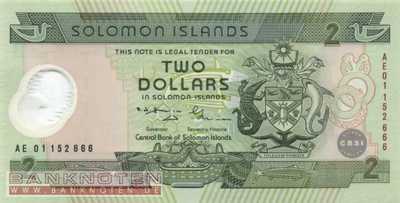 Salomonen - 2  Dollars (#023_UNC)
