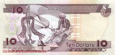 Salomonen - 10  Dollars (#027-U8_UNC)