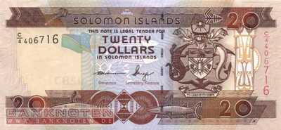 Salomonen - 20  Dollars (#028-U10_UNC)