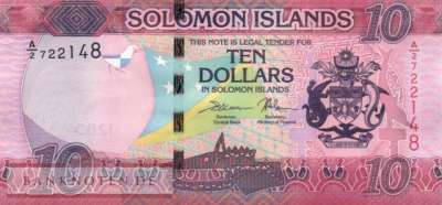 Salomonen - 10  Dollars (#033a_UNC)