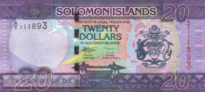 Salomonen - 20  Dollars (#034b_UNC)