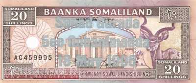 Somaliland - 20  Shillings (#016_UNC)