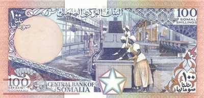 Somalia - 100  Shilin (#035d-U1_UNC)