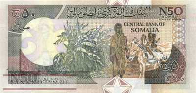 Somalia - 50  Shilin (#R002-3_UNC)