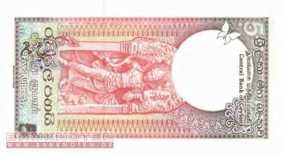 Sri Lanka - 5  Rupees (#091a_UNC)