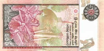 Sri Lanka - 500  Rupees (#119d_UNC)