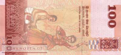 Sri Lanka - 100  Rupees (#125i_UNC)