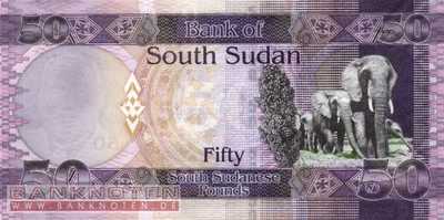 Südsudan - 50  Pounds (#009_UNC)