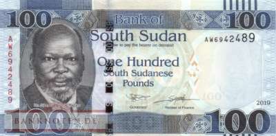 Südsudan - 100  Pounds (#015d_UNC)