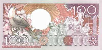 Surinam - 100  Gulden (#133a-1_UNC)