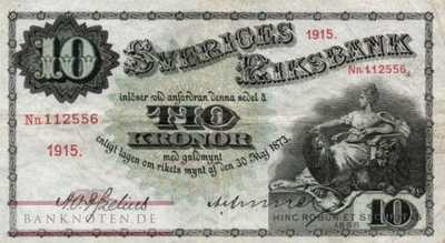 Schweden - 10  Kronor (#027j_VF)