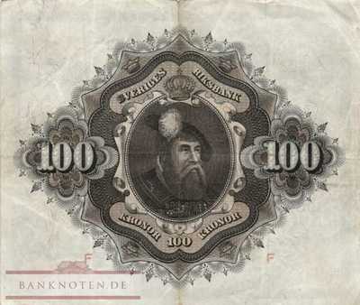 Schweden - 100  Kronor (#036ah_VF)
