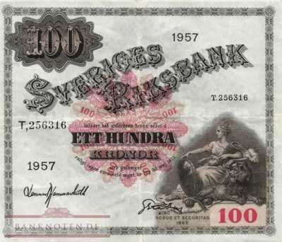 Schweden - 100  Kronor (#045c_VF)