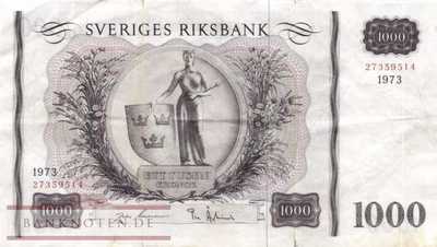 Schweden - 1.000  Kronor (#046f_VG)