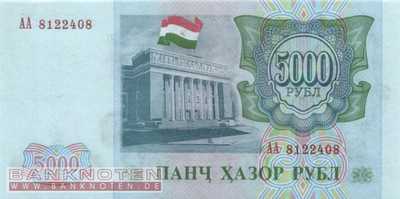 Tadschikistan - 5.000  Rubel (#009_A_UNC)