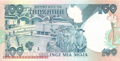 Tansania - 100  Shilingi (#014b_UNC)