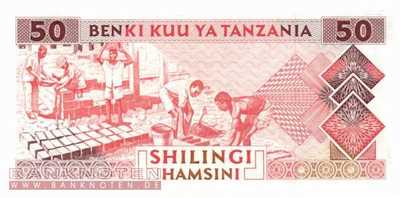 Tansania - 50  Shilingi (#023_UNC)