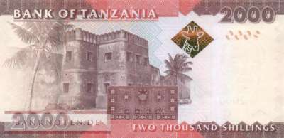 Tansania - 2.000  Shilingi (#042c_UNC)