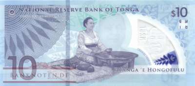 Tonga - 10  Pa anga (#052_UNC)
