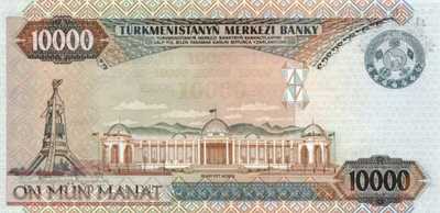 Turkmenistan - 10.000  Manat (#014_UNC)