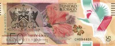 Trinidad und Tobago - 50  Dollars - Polymer (#059_UNC)