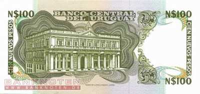 Uruguay - 100  Nuevos Pesos (#062A_UNC)