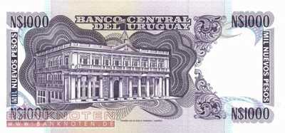 Uruguay - 1.000 Nuevos Pesos (#064Ab_UNC)