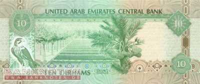 Vereinigte Arabische Emirate - 10  Dirhams (#020c_UNC)