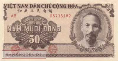 Vietnam - 50  Dong (#061b_AU)