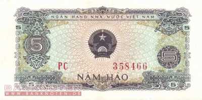 Vietnam - 5  Hao (#079a_AU)