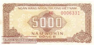 Vietnam - 5.000  Dong (#FX07a-2_AU)