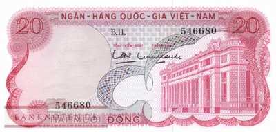 Vietnam/Süd - 20  Dong (#024a_UNC)