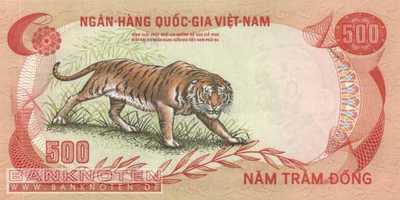 Vietnam/Süd - 500  Dong (#033a_UNC)