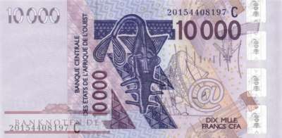 Burkina Faso - 10.000  Francs (#318Ct_UNC)