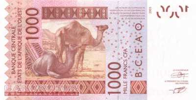 Senegal - 1.000  Francs (#715Ke_UNC)