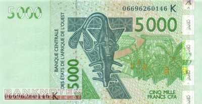 Senegal - 5.000  Francs (#717Kd_UNC)