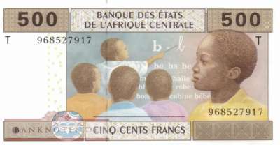 Kongo - 500  Francs (#106Td_UNC)