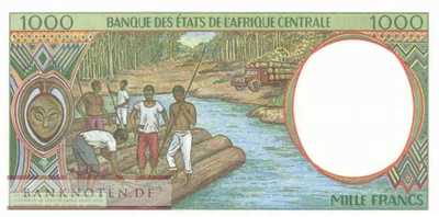Kamerun - 1.000  Francs (#202Eb_UNC)