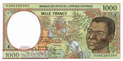 Kamerun - 1.000  Francs (#202Eb_UNC)