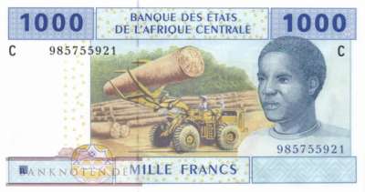 Tschad - 1.000  Francs (#607Ce_UNC)