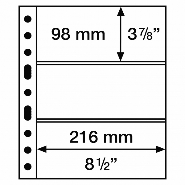 Leuchtturm Grande 3C, glasklar