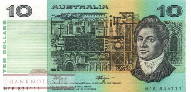 Australien - 10  Dollars (#045f_UNC)