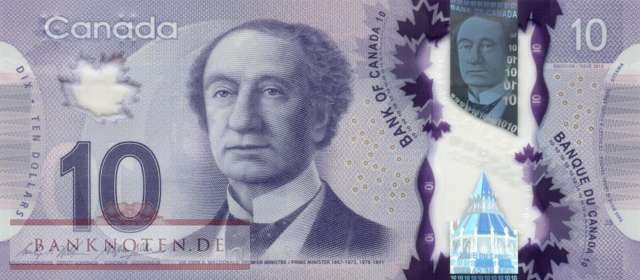 Kanada - 10  Dollars (#107c_UNC)