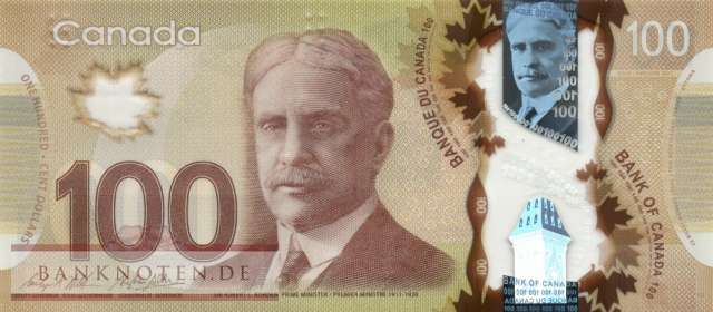 Kanada - 100  Dollars (#110c_UNC)
