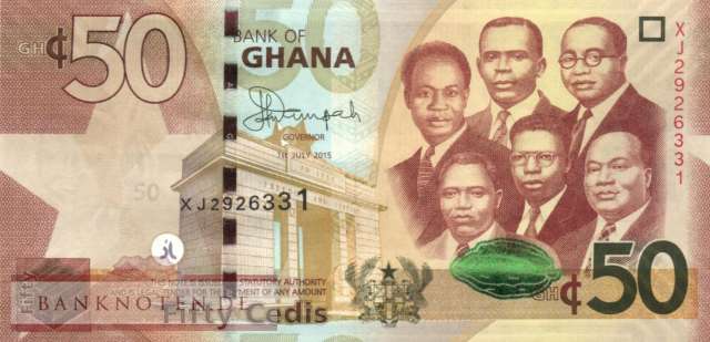 Ghana - 50  Cedis (#042c_UNC)